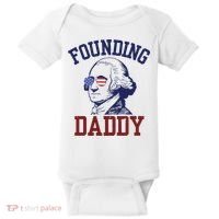 Founding Daddy George Washington Baby Bodysuit thumb 0