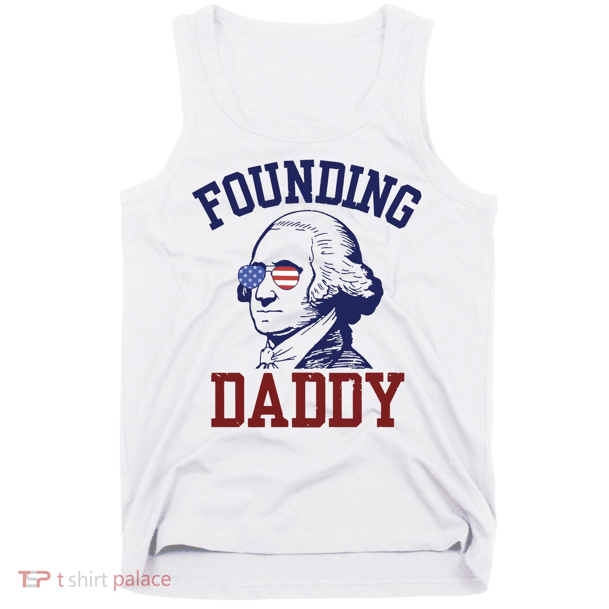 Founding Daddy George Washington Tank Top