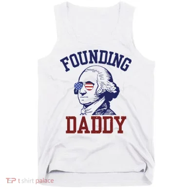 Founding Daddy George Washington Tank Top