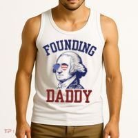 Founding Daddy George Washington Tank Top thumb 3