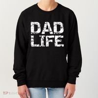 FatherS Day Gift For New Dads From Distressed Dad Life Gift Women's Sweatshirt thumb 0