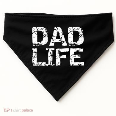 FatherS Day Gift For New Dads From Distressed Dad Life Gift USA-Made Doggie Bandana
