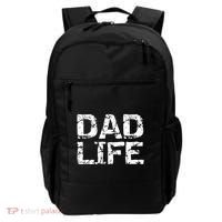 FatherS Day Gift For New Dads From Distressed Dad Life Gift Backpack thumb 0