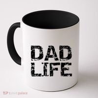 FatherS Day Gift For New Dads From Distressed Dad Life Gift Coffee Mug thumb 0