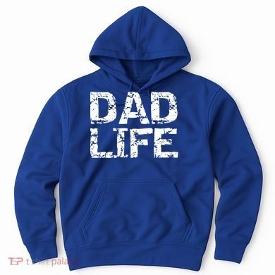 FatherS Day Gift For New Dads From Distressed Dad Life Gift Hoodie
