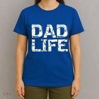 FatherS Day Gift For New Dads From Distressed Dad Life Gift T-Shirt thumb 4