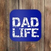 FatherS Day Gift For New Dads From Distressed Dad Life Gift Coaster thumb 0