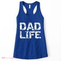 FatherS Day Gift For New Dads From Distressed Dad Life Gift Women's Tank Top thumb 0