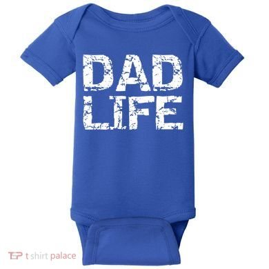 FatherS Day Gift For New Dads From Distressed Dad Life Gift Baby Bodysuit