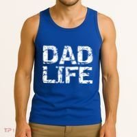 FatherS Day Gift For New Dads From Distressed Dad Life Gift Tank Top thumb 3