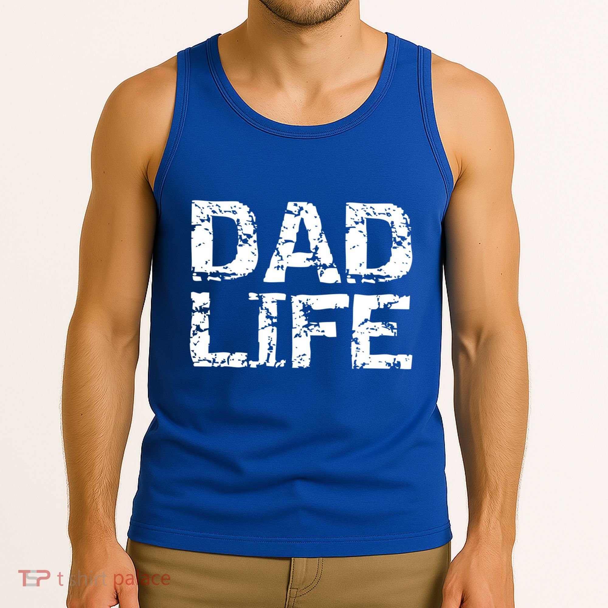 FatherS Day Gift For New Dads From Distressed Dad Life Gift Tank Top