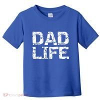 FatherS Day Gift For New Dads From Distressed Dad Life Gift Toddler T-Shirt thumb 0