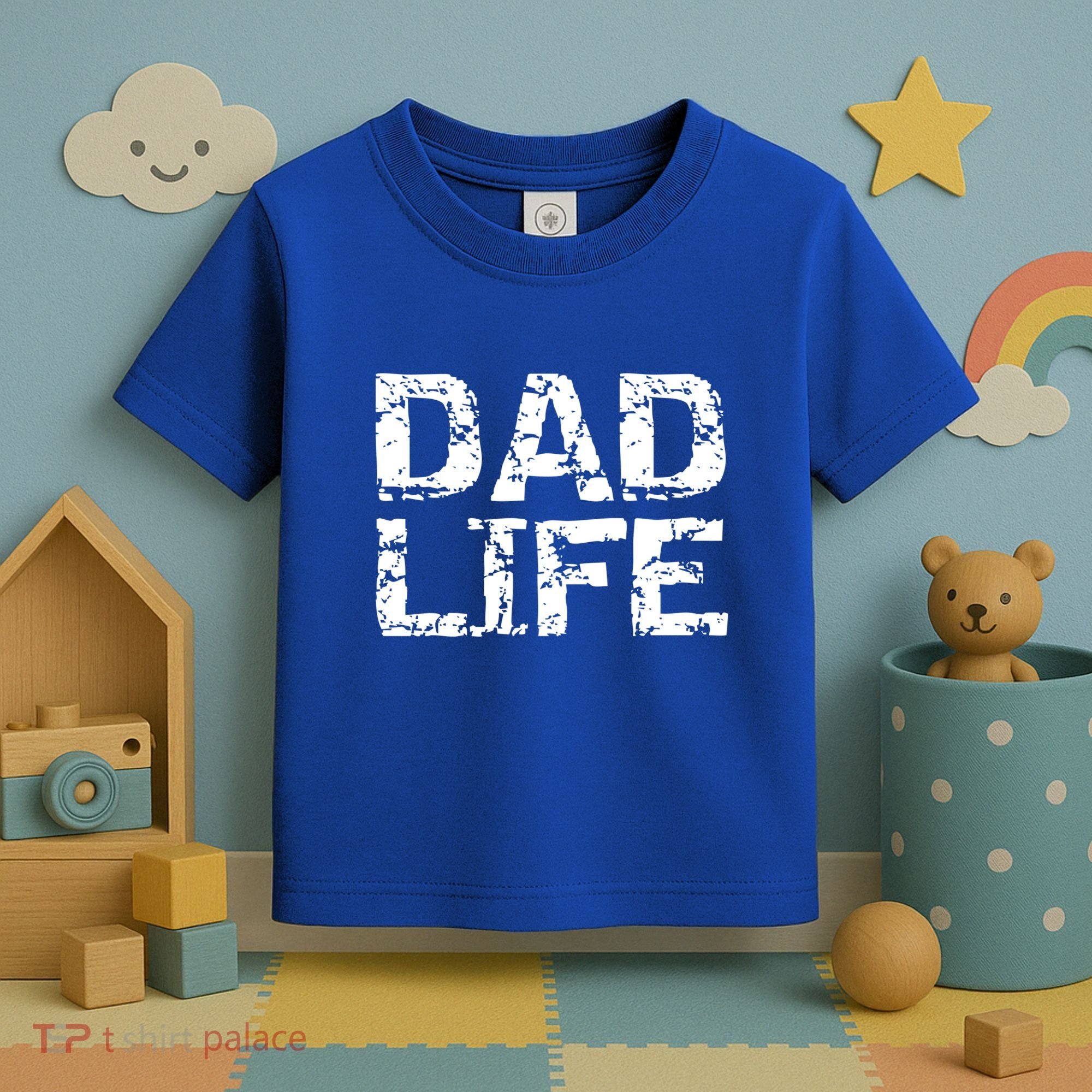 FatherS Day Gift For New Dads From Distressed Dad Life Gift Toddler T-Shirt