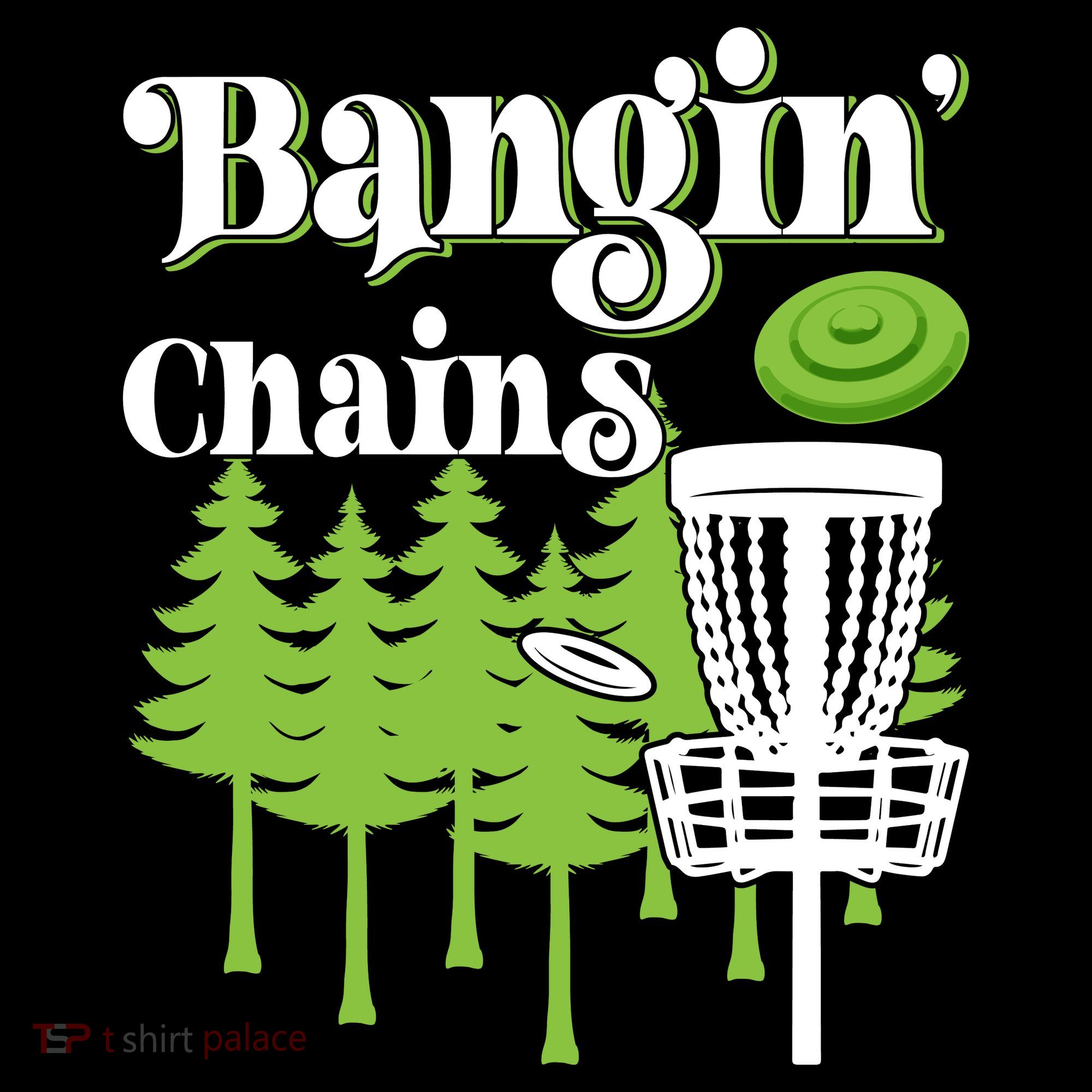 Funny Disc Golf Player Saying I Bangin' Chains Coffee Mug