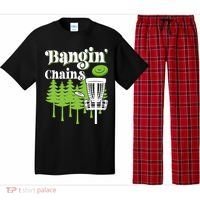 Funny Disc Golf Player Saying I Bangin' Chains Pajama Set thumb 0