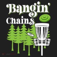 Funny Disc Golf Player Saying I Bangin' Chains Hat thumb 2