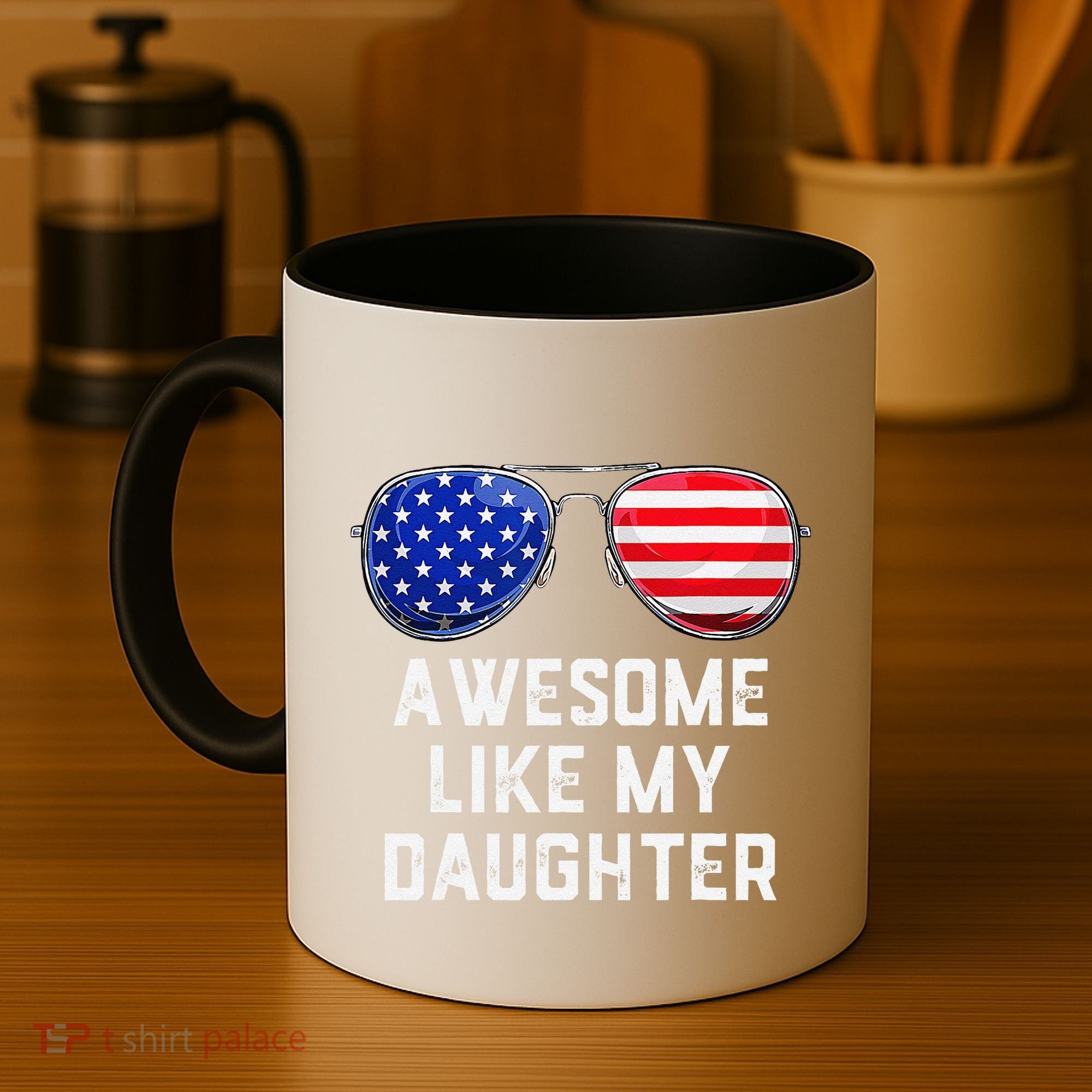 Fathers Day Gift Funny Dads Awesome Like My Daughter Coffee Mug