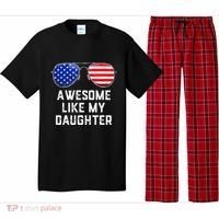 Fathers Day Gift Funny Dads Awesome Like My Daughter Pajama Set thumb 0
