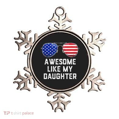 Fathers Day Gift Funny Dads Awesome Like My Daughter Ornament