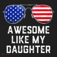 Fathers Day Gift Funny Dads Awesome Like My Daughter Hat thumb 2