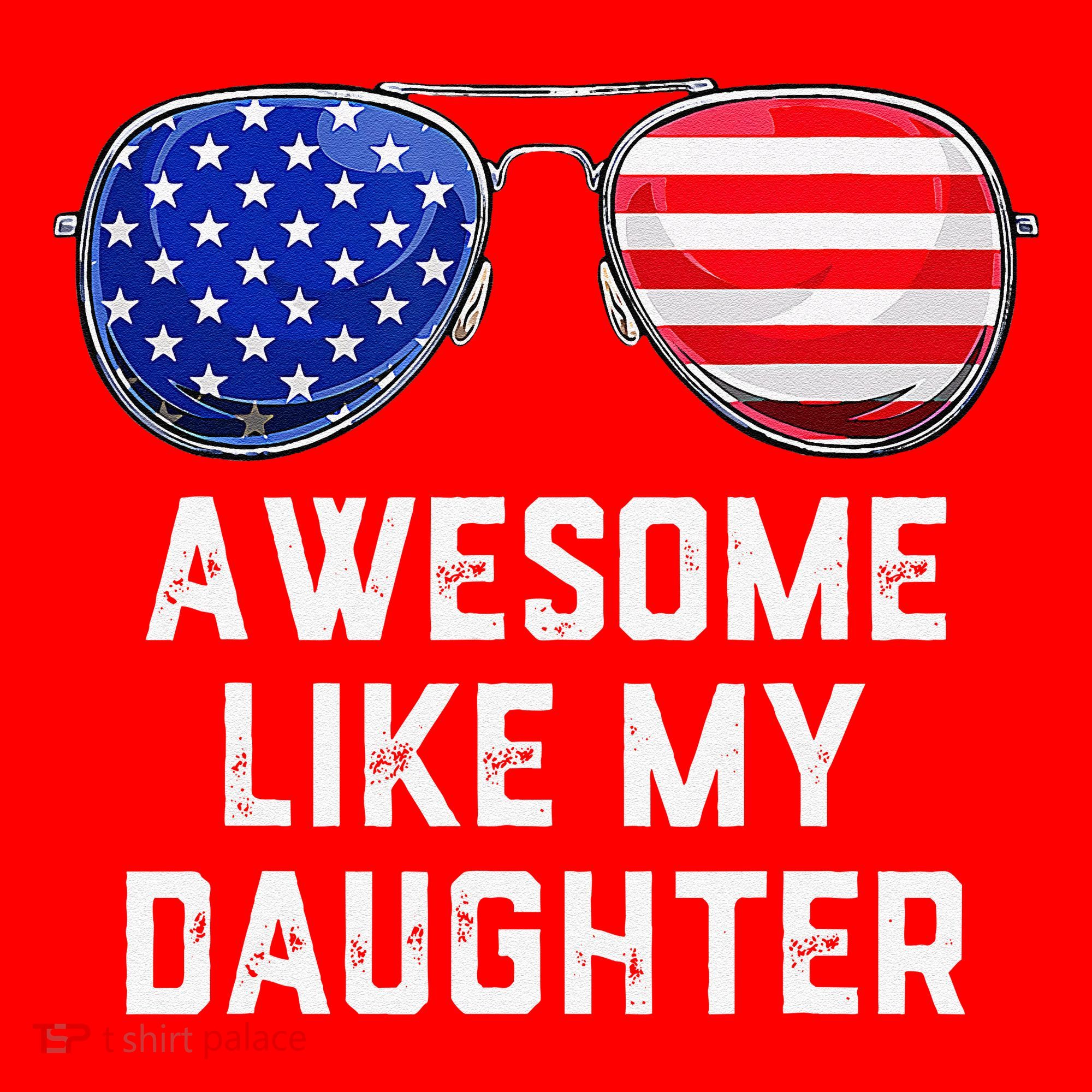 Fathers Day Gift Funny Dads Awesome Like My Daughter Santa Hat