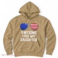 Fathers Day Gift Funny Dads Awesome Like My Daughter Hoodie thumb 0