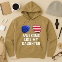 Fathers Day Gift Funny Dads Awesome Like My Daughter Hoodie thumb 3