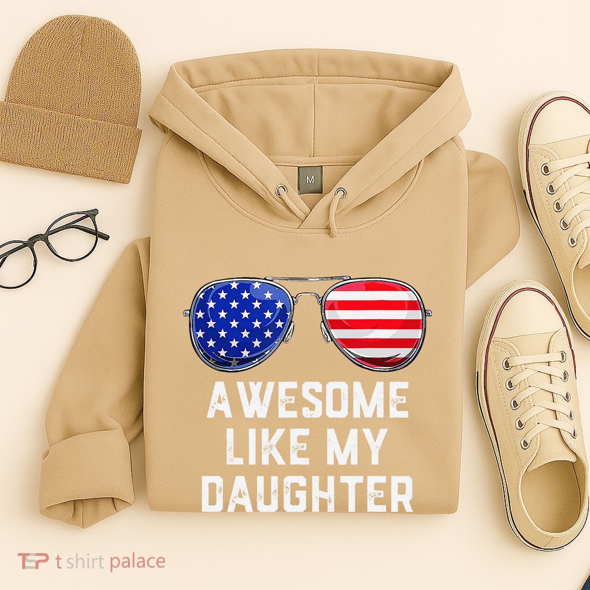 Fathers Day Gift Funny Dads Awesome Like My Daughter Hoodie