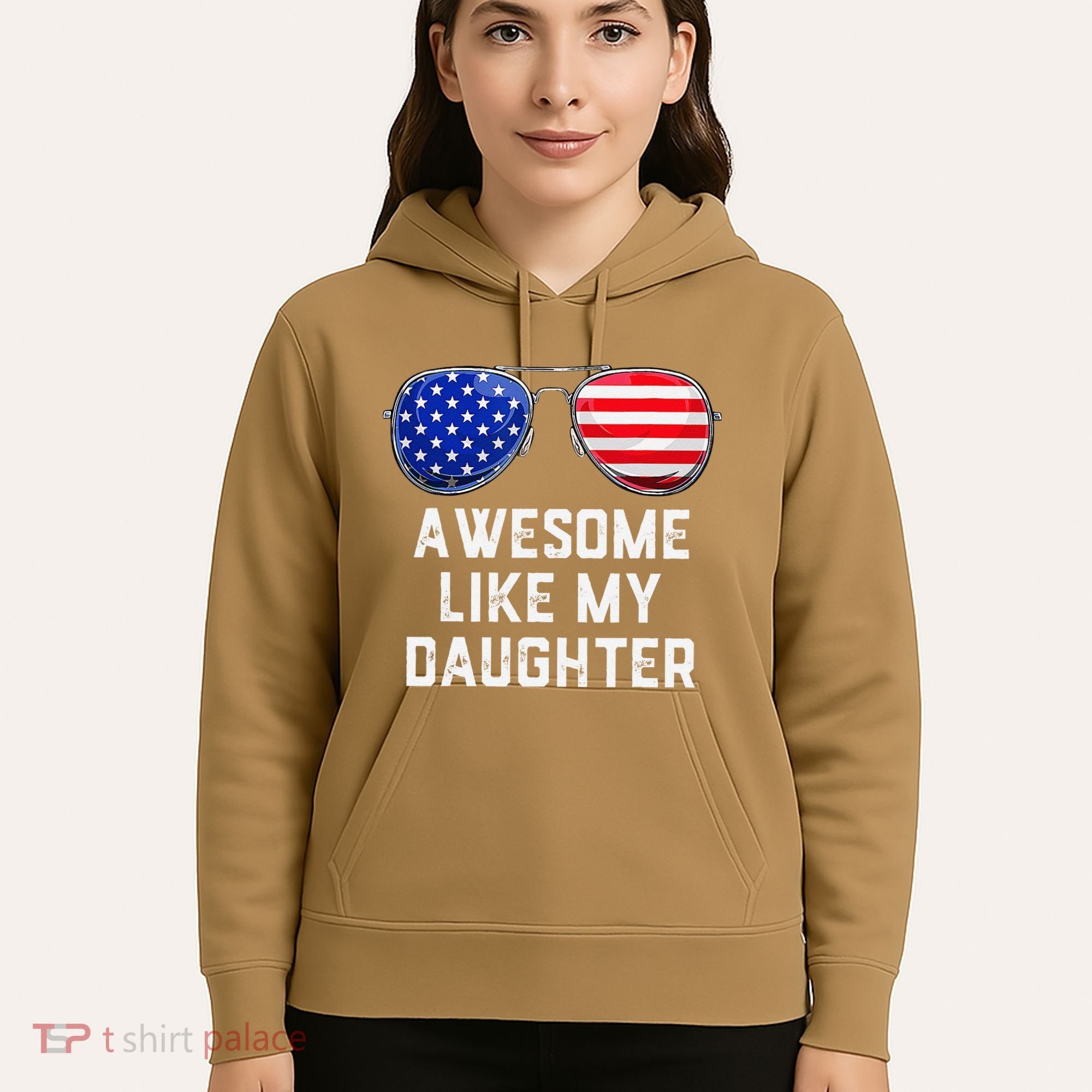 Fathers Day Gift Funny Dads Awesome Like My Daughter Hoodie