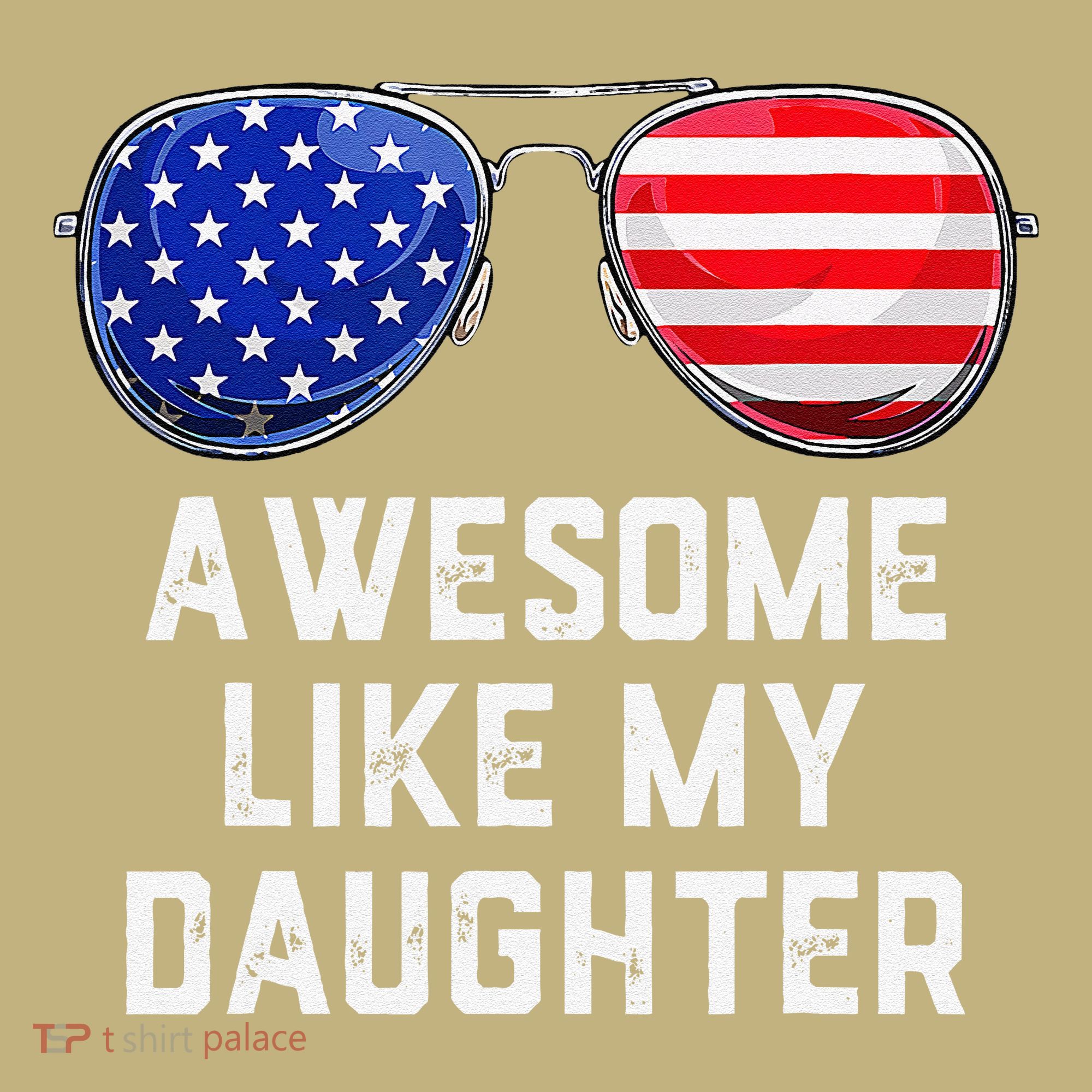 Fathers Day Gift Funny Dads Awesome Like My Daughter Mousepad