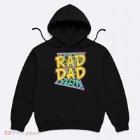 Fathers Day Gift For Daddy Rad Dad Hoodie thumb 0