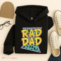 Fathers Day Gift For Daddy Rad Dad Hoodie thumb 4