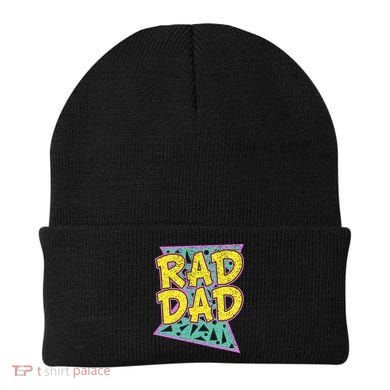 Fathers Day Gift For Daddy Rad Dad Beanie