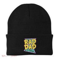 Fathers Day Gift For Daddy Rad Dad Beanie thumb 0