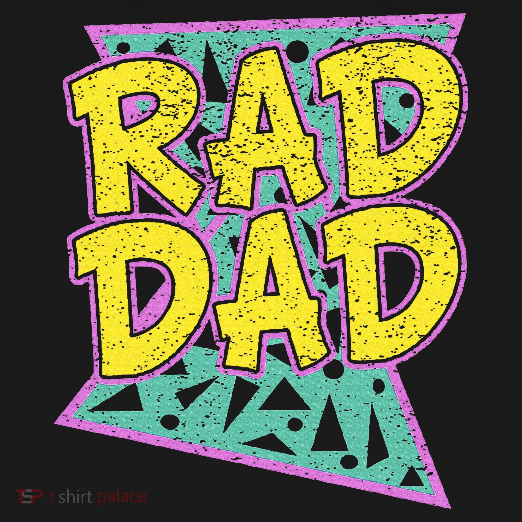 Fathers Day Gift For Daddy Rad Dad Polo