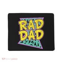 Fathers Day Gift For Daddy Rad Dad Mousepad thumb 0