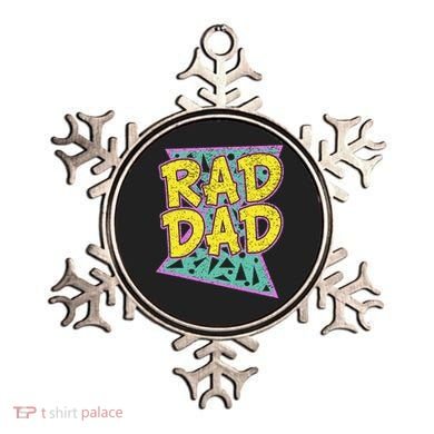 Fathers Day Gift For Daddy Rad Dad Ornament