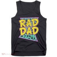 Fathers Day Gift For Daddy Rad Dad Tank Top thumb 0