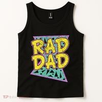 Fathers Day Gift For Daddy Rad Dad Tank Top thumb 2