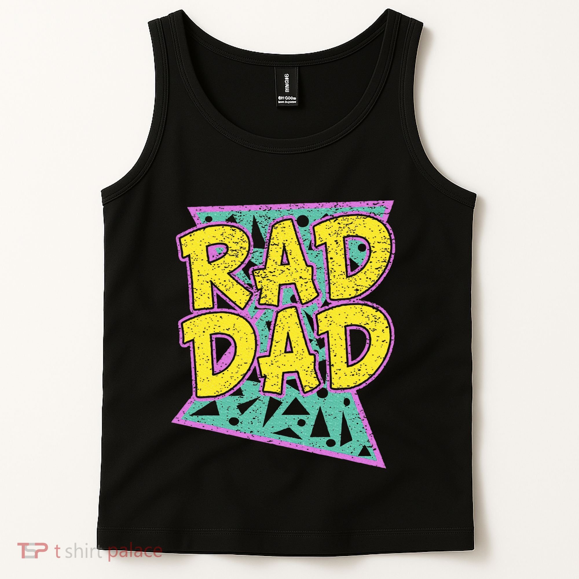 Fathers Day Gift For Daddy Rad Dad Tank Top