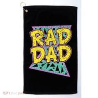 Fathers Day Gift For Daddy Rad Dad Golf Towel thumb 0