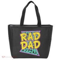 Fathers Day Gift For Daddy Rad Dad Tote Bag thumb 0