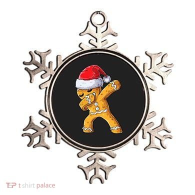 Funny Dabbing Gingerbread Santa Christmas Boys Xmas Cookie Ornament