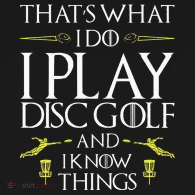Funny Disc Golf That's What I do I play Disc Golf Backpack