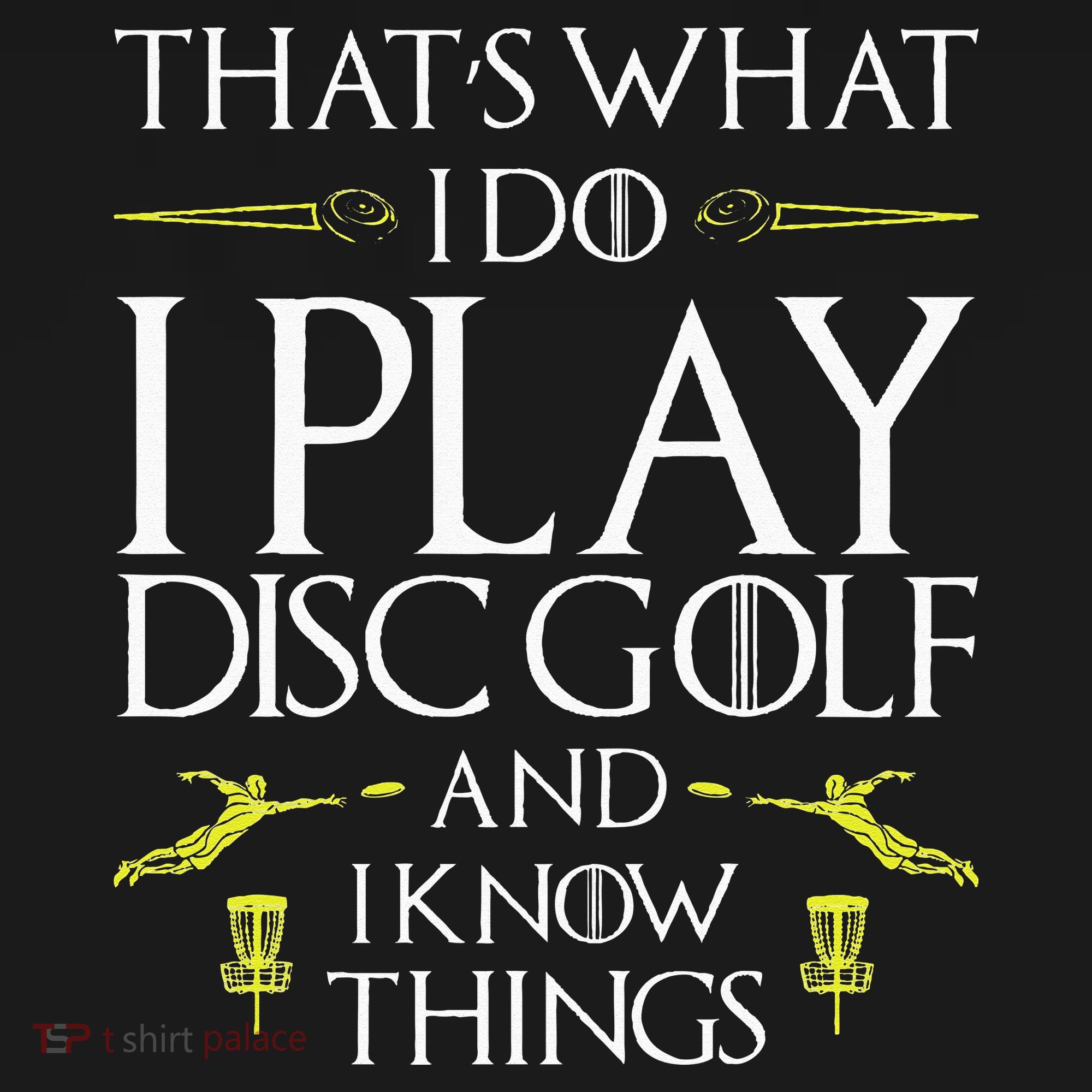 Funny Disc Golf That's What I do I play Disc Golf Backpack