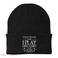 Funny Disc Golf That's What I do I play Disc Golf Beanie thumb 0