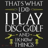 Funny Disc Golf That's What I do I play Disc Golf Beanie thumb 2
