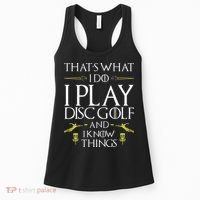 Funny Disc Golf That's What I do I play Disc Golf Women's Tank Top thumb 0