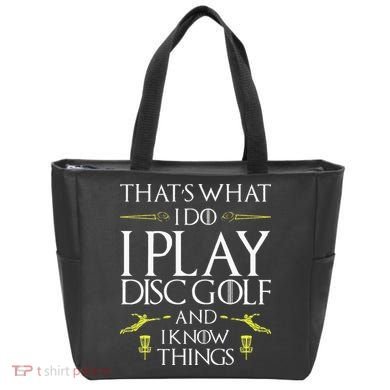 Funny Disc Golf That's What I do I play Disc Golf Tote Bag