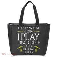 Funny Disc Golf That's What I do I play Disc Golf Tote Bag thumb 0